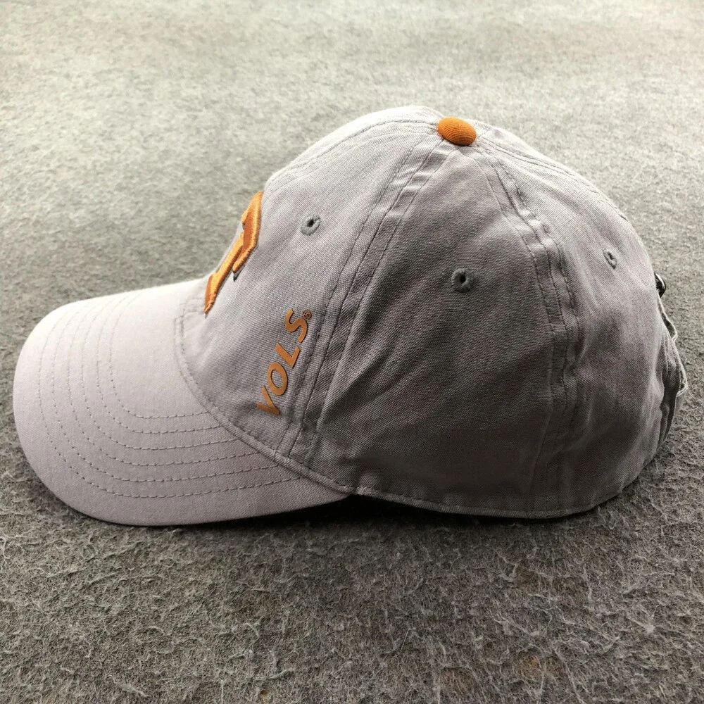Tennessee Volunteers Hat Cap Mens One Size Gray NCAA Football Captivating
